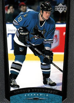 #166 Marcus Ragnarsson - San Jose Sharks - 1998-99 Upper Deck Hockey