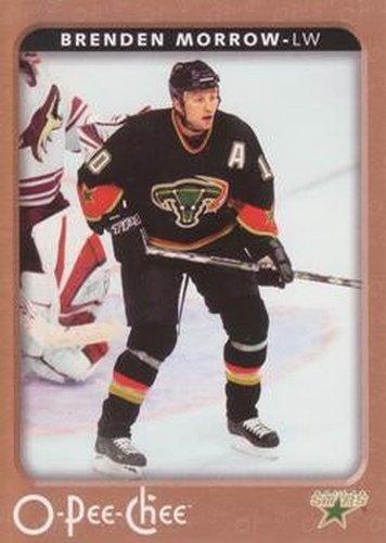 #166 Brenden Morrow - Dallas Stars - 2006-07 O-Pee-Chee Hockey