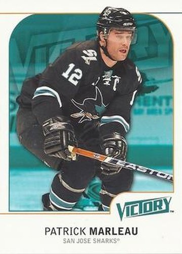 #166 Patrick Marleau - San Jose Sharks - 2009-10 Upper Deck Victory Hockey