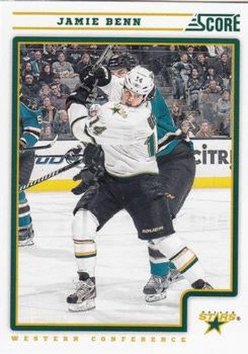 #166 Jamie Benn - Dallas Stars - 2012-13 Score Hockey