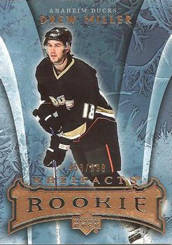 #166 Drew Miller - Anaheim Ducks - 2007-08 Upper Deck Artifacts Hockey