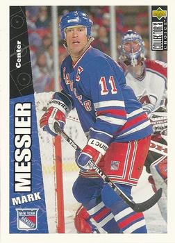 #166 Mark Messier - New York Rangers - 1996-97 Collector's Choice Hockey