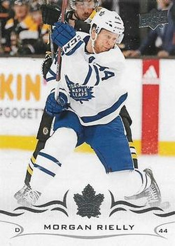 #166 Morgan Rielly - Toronto Maple Leafs - 2018-19 Upper Deck Hockey