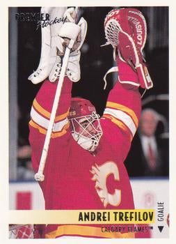 #166 Andrei Trefilov - Calgary Flames - 1994-95 O-Pee-Chee Premier Hockey