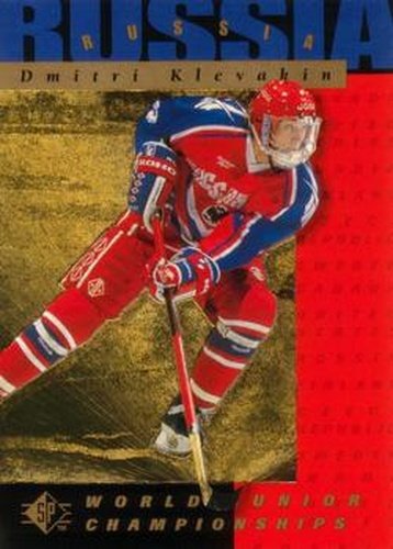 #166 Dmitri Klevakin - Russia - 1994-95 SP Hockey