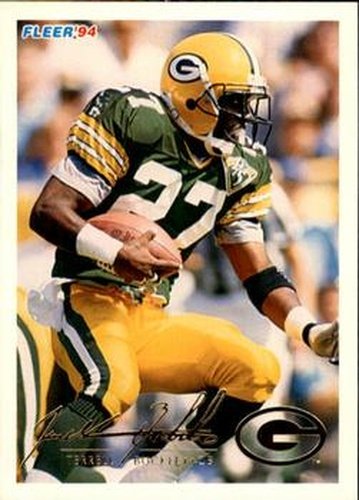 #166 Terrell Buckley - Green Bay Packers - 1994 Fleer Football