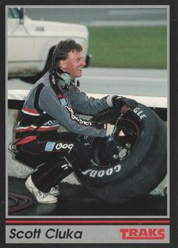 #166 Scott Cluka - Richard Childress Racing - 1991 Traks Racing