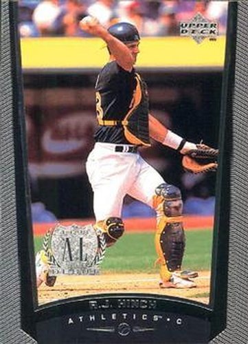 #166 A.J. Hinch - Oakland Athletics - 1999 Upper Deck Baseball
