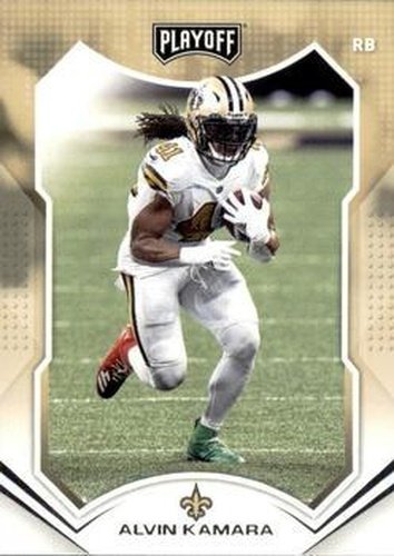 #166 Alvin Kamara - New Orleans Saints - 2021 Panini Playoff Football