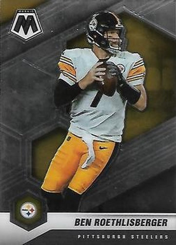 #166 Ben Roethlisberger - Pittsburgh Steelers - 2021 Panini Mosaic Football