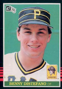#166 Benny Distefano - Pittsburgh Pirates - 1985 Donruss Baseball