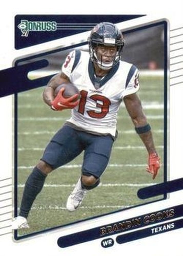 #166 Brandin Cooks - Houston Texans - 2021 Donruss Football