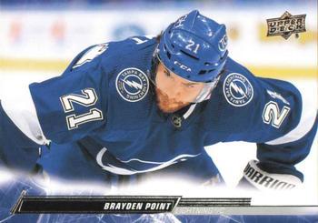 #166 Brayden Point - Tampa Bay Lightning - 2022-23 Upper Deck Hockey