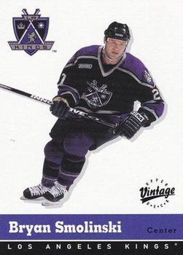 #166 Bryan Smolinski - Los Angeles Kings - 2000-01 Upper Deck Vintage Hockey
