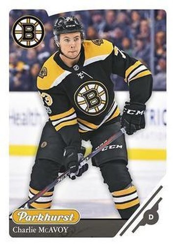 #166 Charlie McAvoy - Boston Bruins - 2018-19 Parkhurst Hockey
