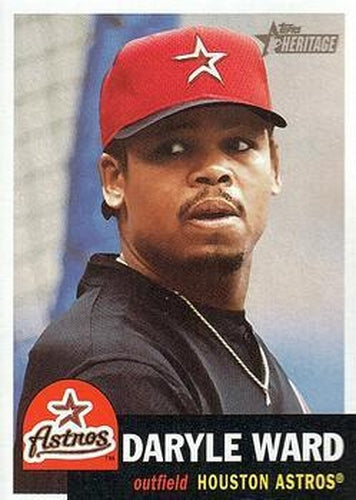 #166 Daryle Ward - Houston Astros - 2002 Topps Heritage Baseball