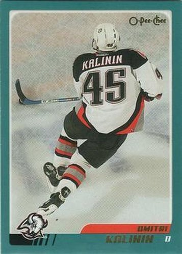 #166 Dmitri Kalinin - Buffalo Sabres - 2003-04 O-Pee-Chee Hockey