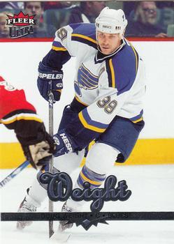 #166 Doug Weight - St. Louis Blues - 2005-06 Ultra Hockey