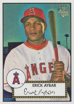 #166 Erick Aybar - Los Angeles Angels - 2006 Topps 1952 Edition Baseball
