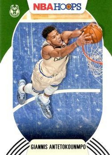#166 Giannis Antetokounmpo - Milwaukee Bucks - 2020-21 Hoops Basketball