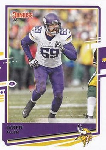 #166 Jared Allen - Minnesota Vikings - 2020 Donruss Football