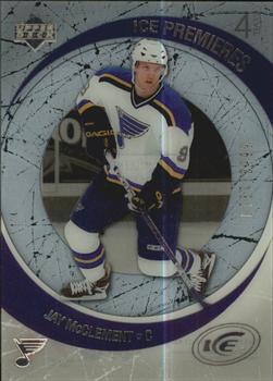#166 Jay McClement - St. Louis Blues - 2005-06 Upper Deck Ice Hockey
