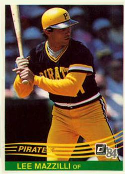 #166 Lee Mazzilli - Pittsburgh Pirates - 1984 Donruss Baseball