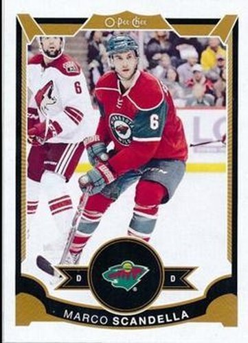 #166 Marco Scandella - Minnesota Wild - 2015-16 O-Pee-Chee Hockey