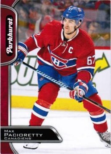 #166 Max Pacioretty - Montreal Canadiens - 2016-17 Parkhurst - Red Hockey