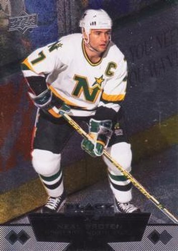 #166 Neal Broten - Minnesota North Stars - 2012-13 Upper Deck Black Diamond Hockey