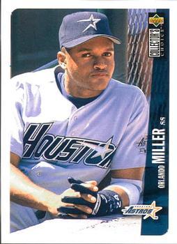 #166 Orlando Miller - Houston Astros - 1996 Collector's Choice Baseball