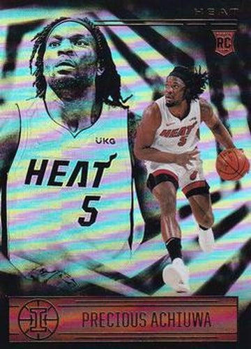 #166 Precious Achiuwa - Miami Heat - 2020-21 Panini Illusions Basketball