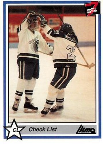 #166 Shawinigan Cataractes - Shawinigan Cataractes - 1990-91 7th Inning Sketch QMJHL Hockey