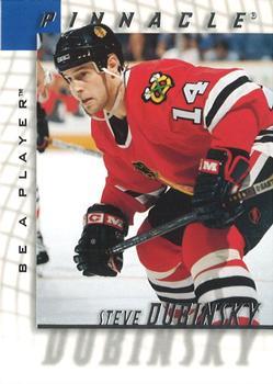 #166 Steve Dubinsky - Chicago Blackhawks - 1997-98 Pinnacle Be a Player Hockey