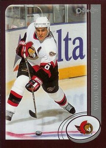 #166 Wade Redden - Ottawa Senators - 2002-03 O-Pee-Chee Hockey