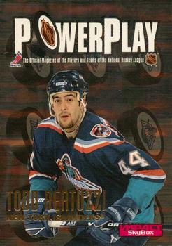 #166 Todd Bertuzzi - New York Islanders - 1996-97 SkyBox Impact Hockey