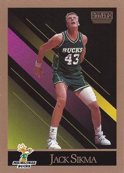 #166 Jack Sikma - Milwaukee Bucks - 1990-91 SkyBox Basketball