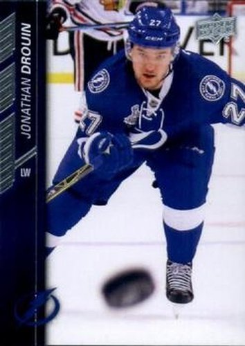 #166 Jonathan Drouin - Tampa Bay Lightning - 2015-16 Upper Deck Hockey