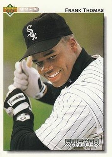 #166 Frank Thomas - Chicago White Sox / New York Yankees - 1992 Upper Deck Baseball