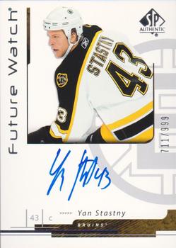 #166 Yan Stastny - Boston Bruins - 2006-07 SP Authentic Hockey