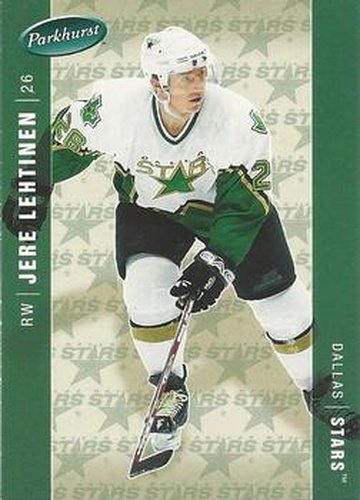 #166 Jere Lehtinen - Dallas Stars - 2005-06 Parkhurst Hockey