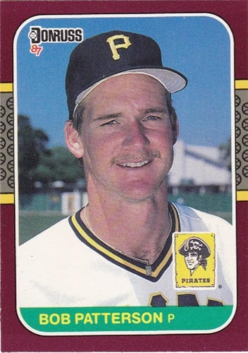 #166 Bob Patterson - Pittsburgh Pirates - 1987 Donruss Opening Day Baseball