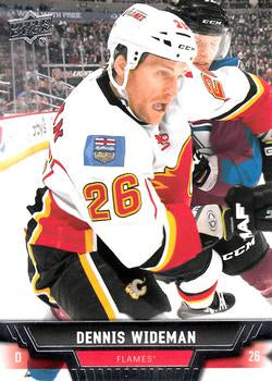#166 Dennis Wideman - Calgary Flames - 2013-14 Upper Deck Hockey