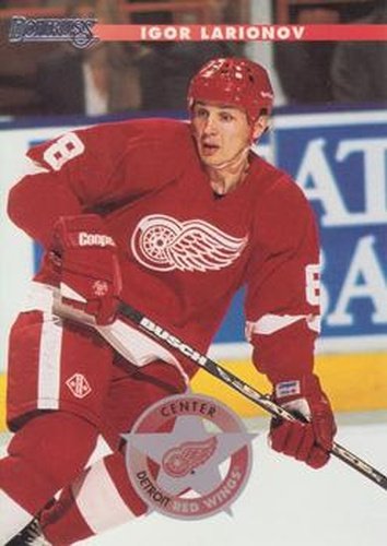 #167 Igor Larionov - Detroit Red Wings - 1996-97 Donruss Hockey