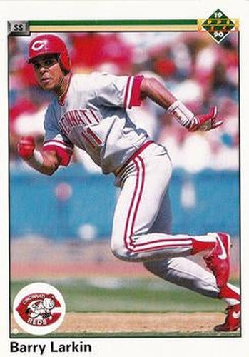 #167 Barry Larkin - Cincinnati Reds - 1990 Upper Deck Baseball