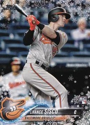 #HMW167 Chance Sisco - Baltimore Orioles - 2018 Topps Holiday Baseball