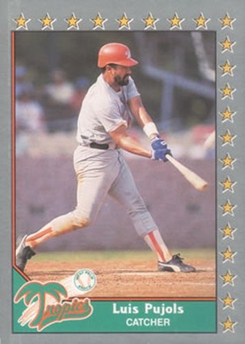 #167 Luis Pujols - West Palm Beach Tropics - 1990 Pacific Senior League Baseball