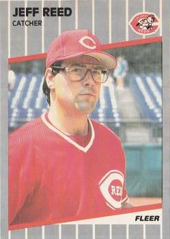 #167 Jeff Reed - Cincinnati Reds - 1989 Fleer Baseball