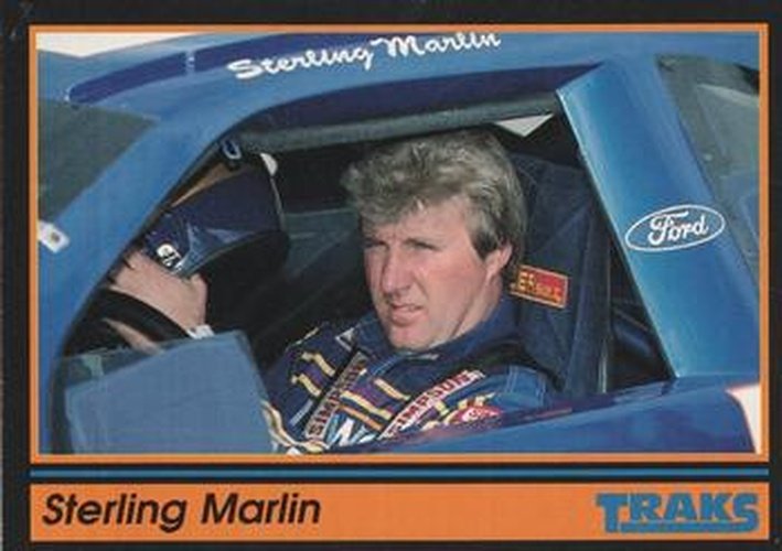 #167 Sterling Marlin - Junior Johnson & Associates - 1991 Traks Racing
