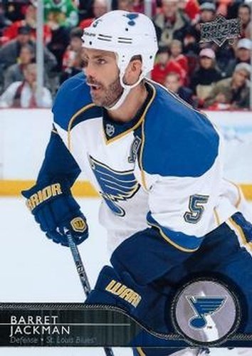 #167 Barret Jackman - St. Louis Blues - 2014-15 Upper Deck Hockey
